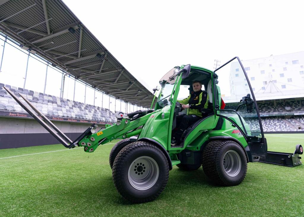 Talenomin referenssiasiakas Ilves Jalkapallo Oy Kentänhoitaja